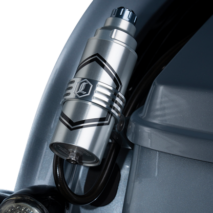 Legend REVO ARC Clear Remote Reservoir External Mount Kit 2014-24 Harley Touring