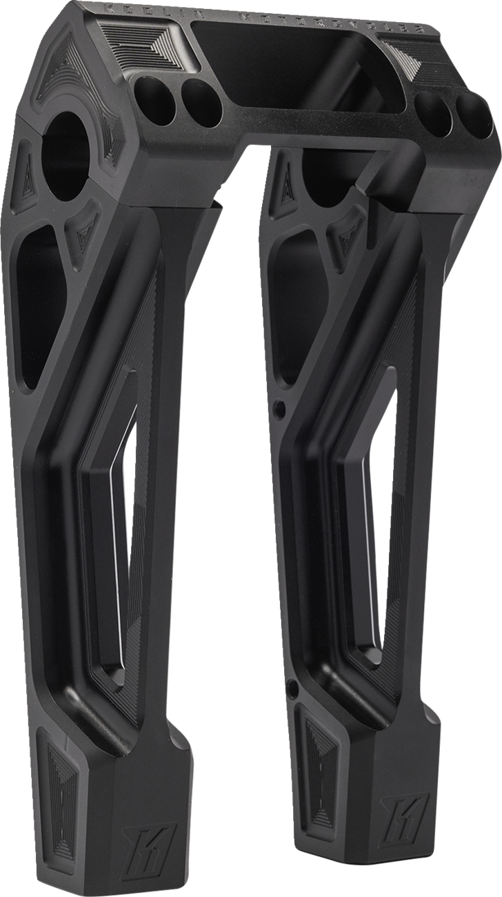 Kodlin Fastback Black 8" Straight Handlebar Risers for 2018-2024 Harley Softail