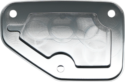 Kodlin Vektor Chrome Front Brake Master Cylinder Cover for 23-26 Harley Touring