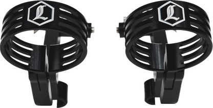Legend REVO ARC Black Remote Reservoir External Mount Kit 2014-24 Harley Touring