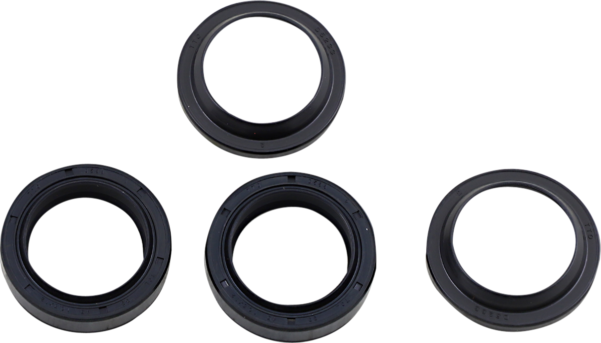 Drag Specialties Fork Seal & Dust Wiper Repair Kit 1983-87 Harley Dyna Sportster