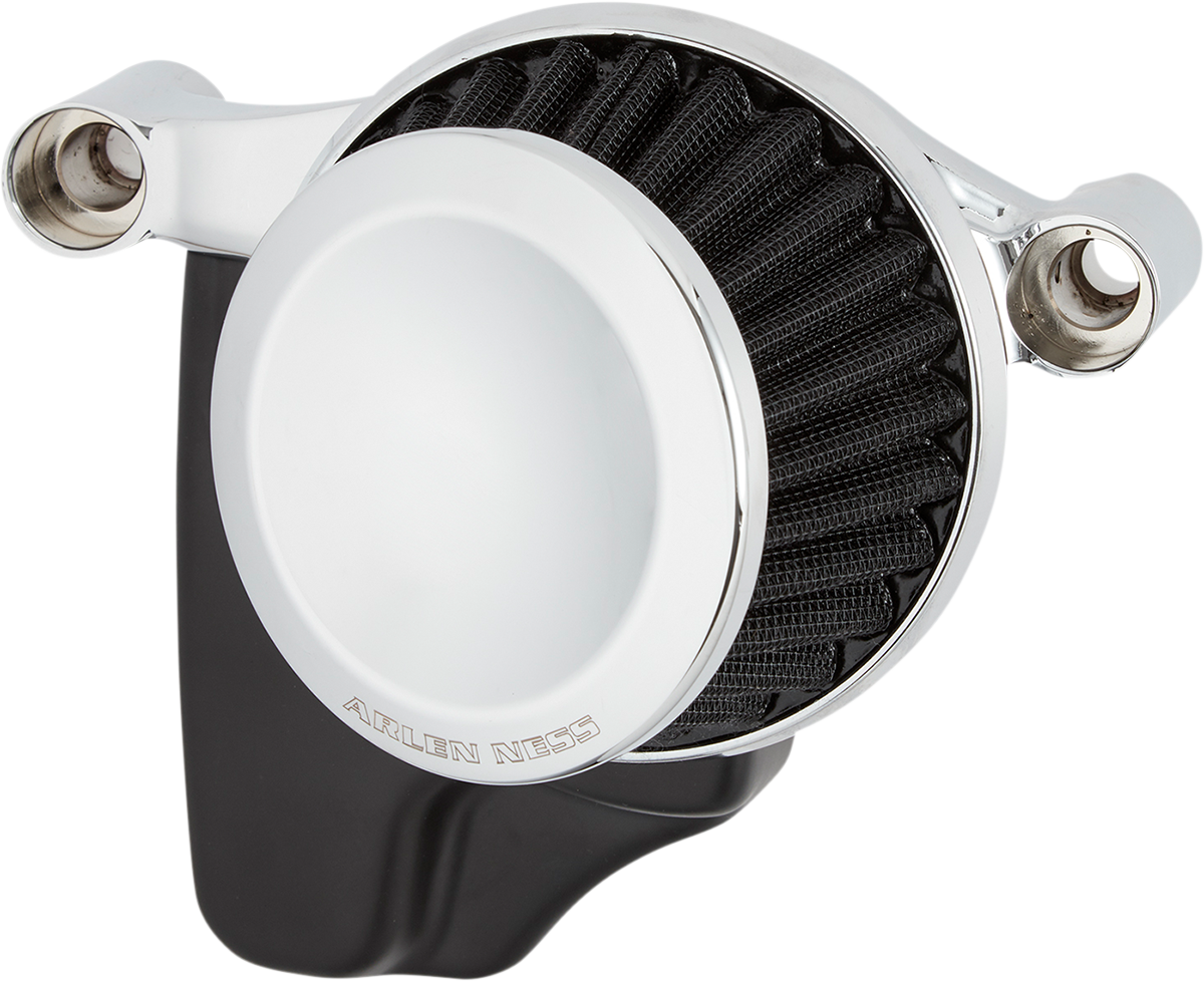 Arlen Ness Mini 22° Chrome Air Filter Kit for 1999-2017 Harley Touring Softail