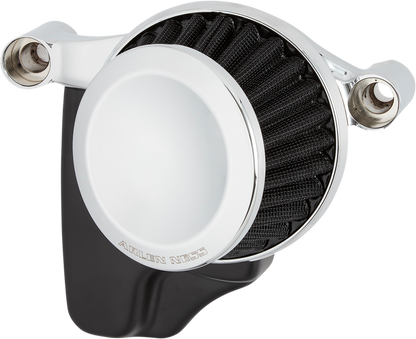 Arlen Ness Mini 22° Chrome Air Filter Kit for 1999-2017 Harley Touring Softail