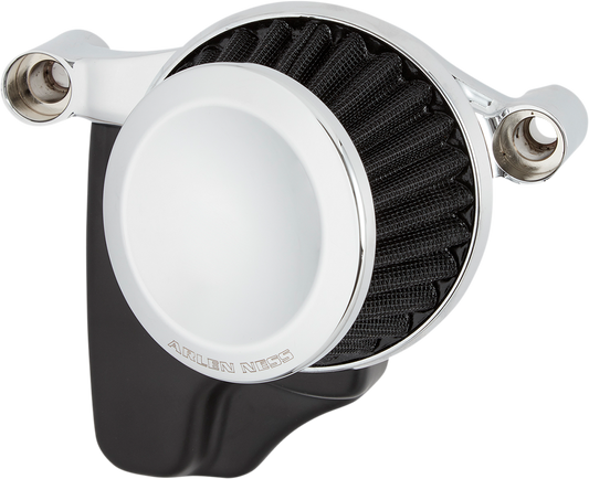 Arlen Ness Mini 22° Chrome Air Filter Kit for 1999-2017 Harley Touring Softail