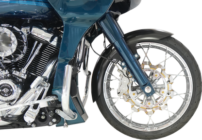 Klock Werks Hugger 21" Steel Front Fender 2014-2023 Harley Touring Models FLH
