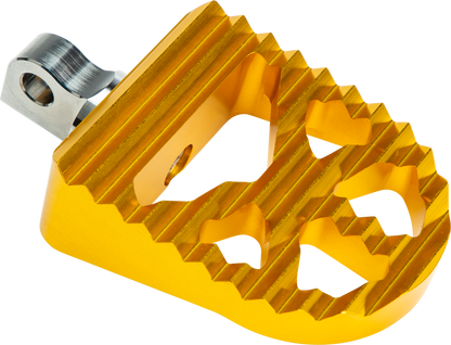 Harddrive Gripmax Gold Universal Motorcycle Driver Aluminum Footpegs Harley