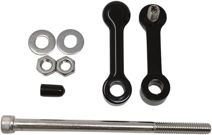 DK Custom Black 1" Billet Gas Fuel Tank Lift Kit 2004-2021 Harley Sportster