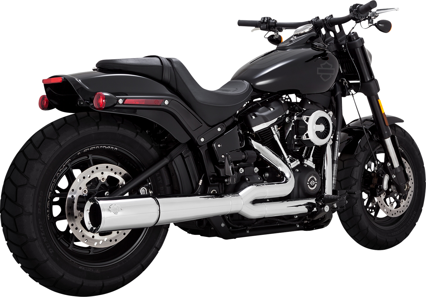 Vance & Hines Pro Pipe Chrome PCX Exhaust System 2017-2024 Harley Softail 17387