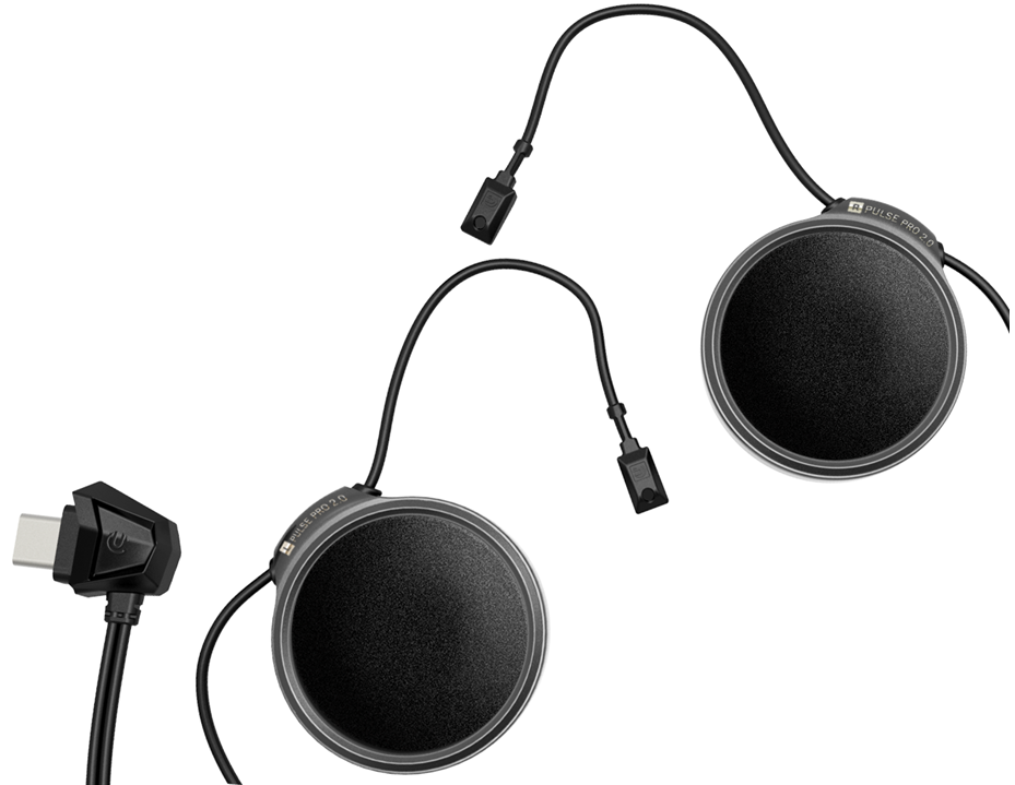 Uclear Motion 6 Single Bluetooth Motorcycle Fullface Helmet Communicator
