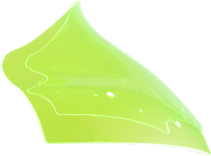 Klock Werks Kolor Flare 10" Green Ice Windshield for 2023-2025 Harley Road Glide