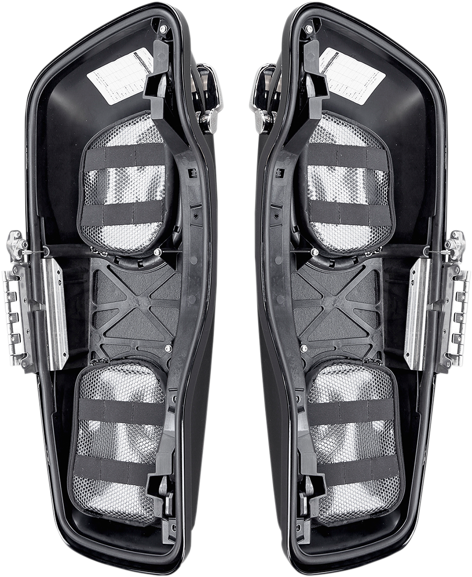 Saddlemen Black Saddlebag Lid Organizer 2014-2020 Harley Touring FLH FLT CVO
