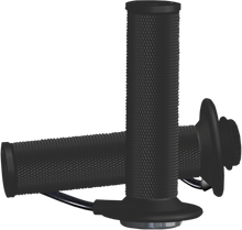 Koso MX-1 Universal Black Heated 7/8" Handlebar Twist Throttle Grips AX1070G0