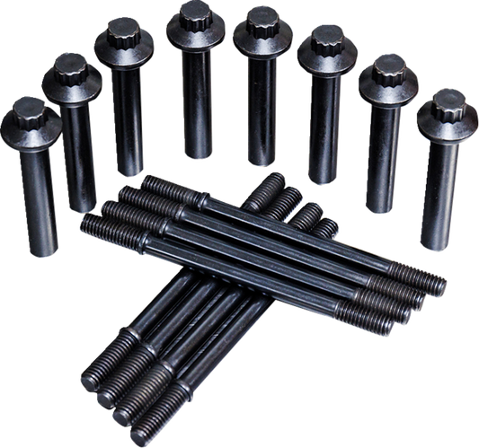 S&S Cycle Cylinder Stud & Head Bolt Kit 2017-2023 Harley M8 Engine 900-1176