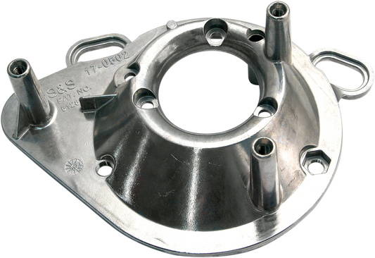 S&S Cycles Tear Drop Super E or G Air Cleaner Backing Plate for 1991-2003 Harley