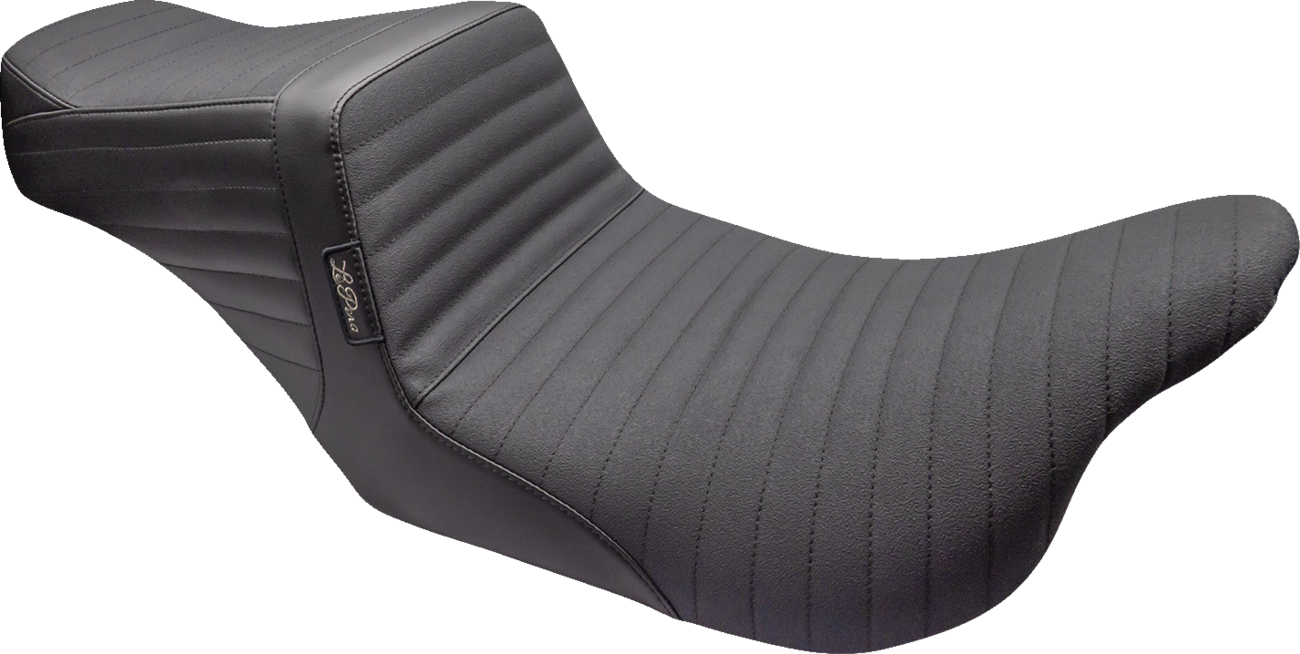 Le Pera Tailwhip Pleated Grip Tape Seat fits 2008-2024 Harley Touring LK-587PTGP