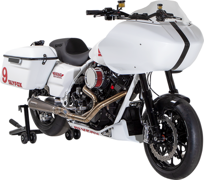 Slyfox Bolt On Carbon Fiber Front Fender 19" for 2014-2022 Harley Touring