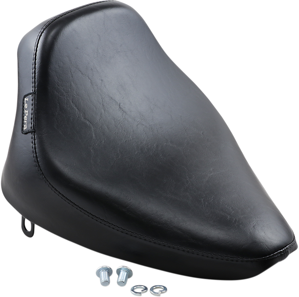 Le Pera Silhouette Deluxe Smooth Solo Seat fits 1984-1999 Harley Softail LN-800