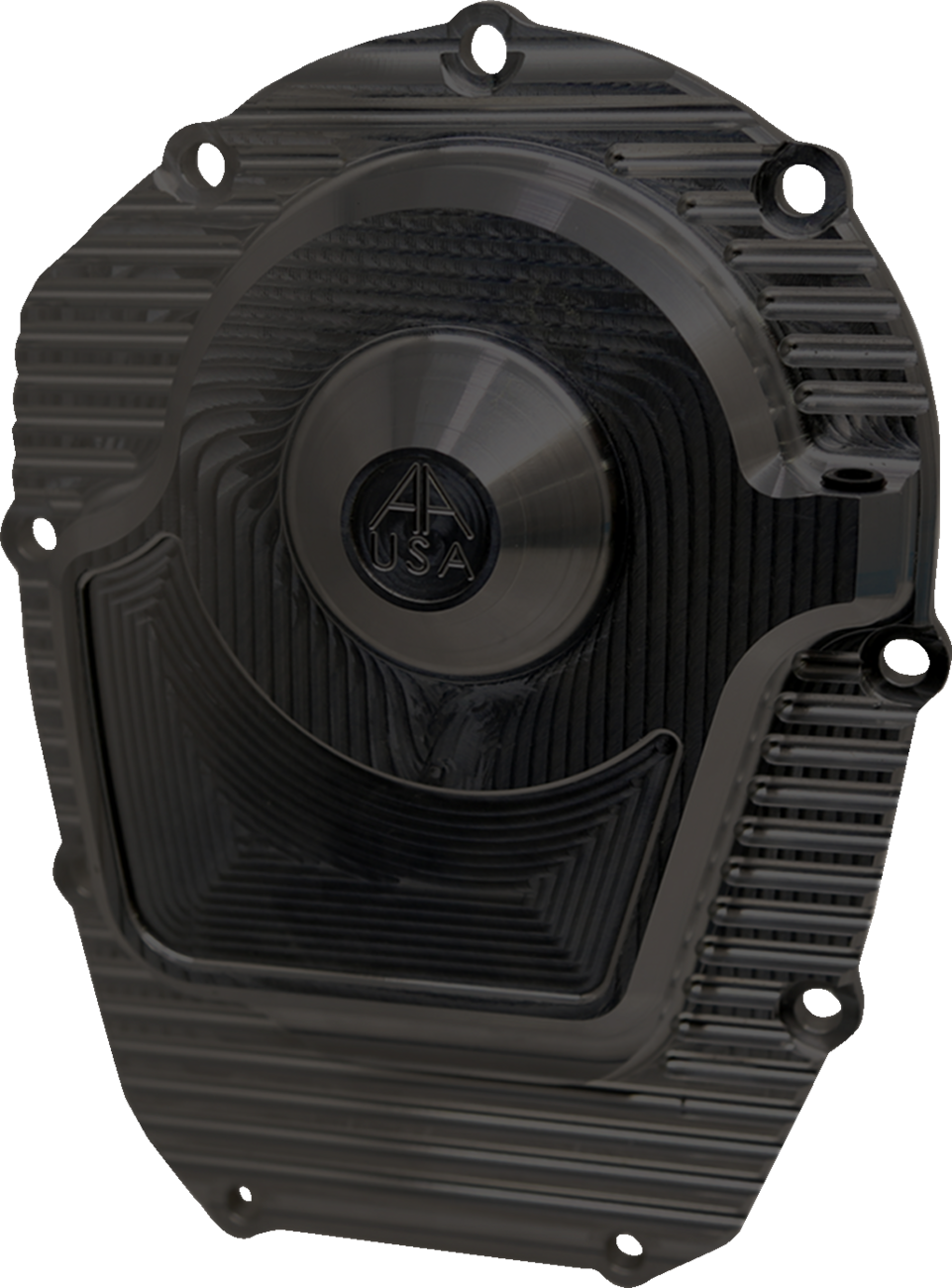 Alloy Art Comp Finned Low Profile Cam Cover for 2017-2024 Harley Touring Softail