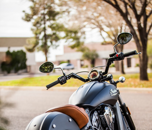 Trask V-Line 1-1/4" Black Handlebar for 2015-2022 Indian Scout Sixty Bobber