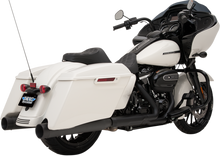 Drag Specialties Slip on Black Exhaust Mufflers for 2017-2026 Harley Touring