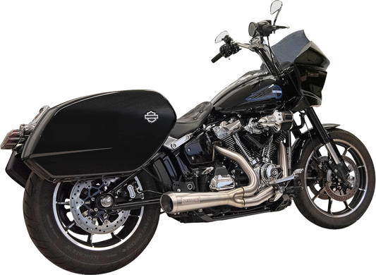 Bassani Ripper Stainless 2-1 Exhaust System fits 2025 Harley Softail FLHC FXLRST