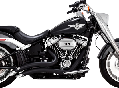 Vance & Hines Big Radius 2-2 Black Exhaust System fits 2025-2026 Harley Fat Boy