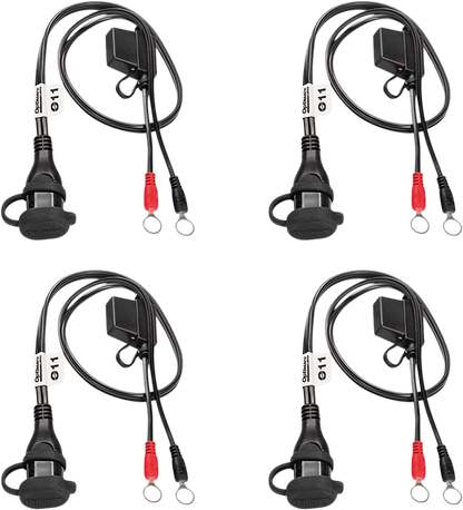 Tecmate Optimate 4-Pack 5/16" Terminal Eyelet SAE Battery Charger Connector Lead