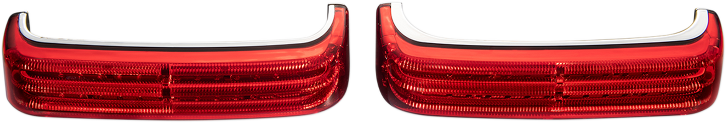 Custom Dynamics Probeam Rear LED Saddlebag Lights 1997-2013 Harley Touring FLHR