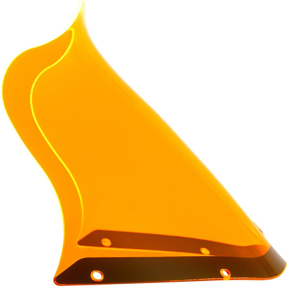 Klock Werks Flare 12.5" Orange Ice Windshield fits Saddlemen S-RT Mini Fairing
