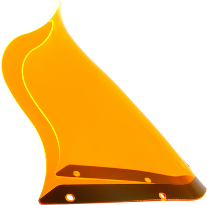Klock Werks Flare 12.5" Orange Ice Windshield fits Saddlemen S-RT Mini Fairing