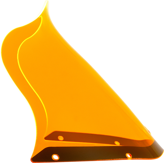 Klock Werks Flare 12.5" Orange Ice Windshield fits Saddlemen S-RT Mini Fairing