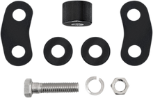 Memphis Shades Short Black Motorcycle 1-1/4" Headlight Extension Block Harley