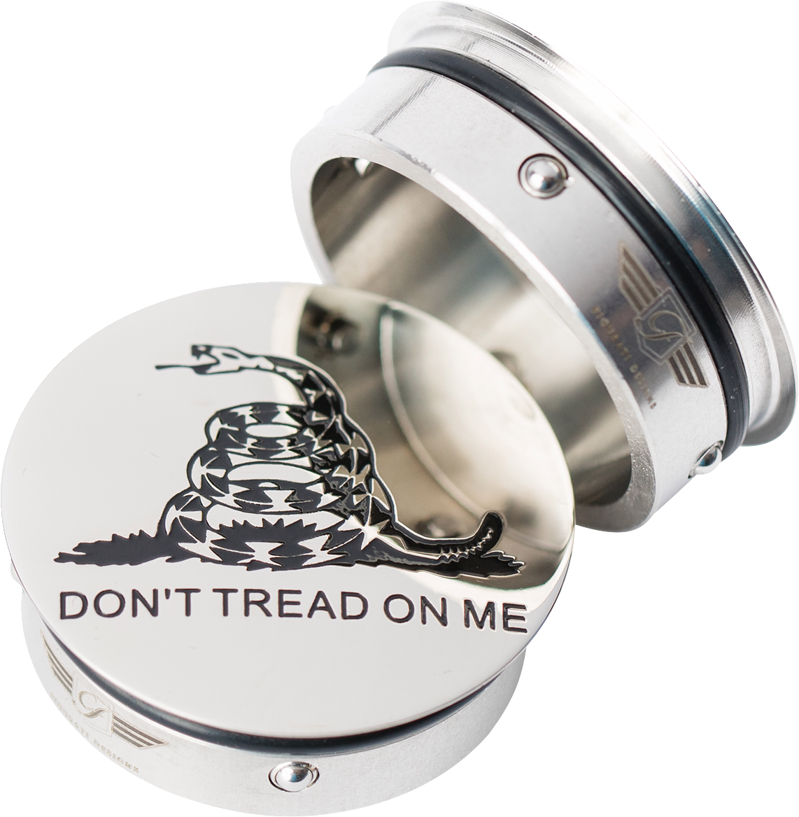 Figurati Designs Don't Thread on Me Swingarm Covers for 1980-2025 Harley