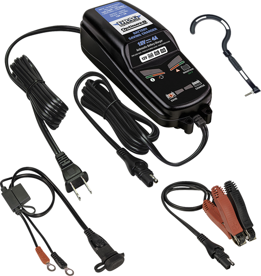 Drag Specialties Optimate 5 V2 Battery Charger Maintainer 12V Motorcycle ATV UTV
