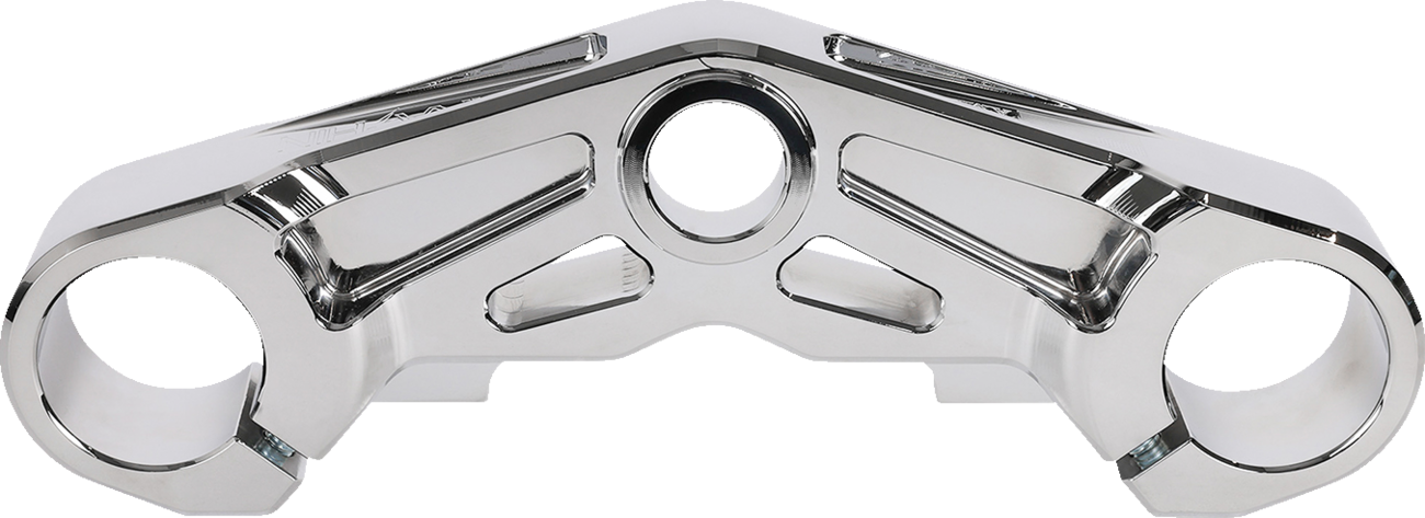 Thrashin Supply Chrome Bottom Triple Tree fits 2024 Harley Road Glide FLTRX