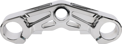 Thrashin Supply Chrome Bottom Triple Tree fits 2024 Harley Road Glide FLTRX