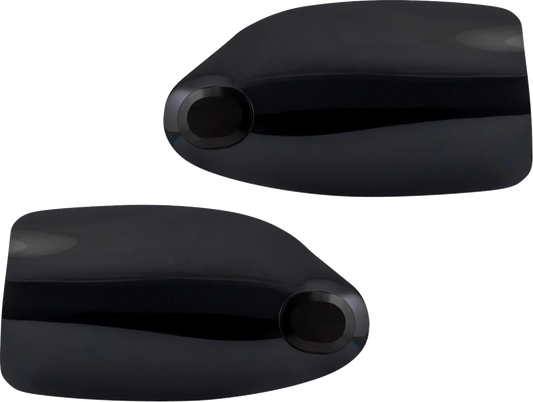 Klock Werks Flare Black Hand Guards fits 2002-2025 Harley Hydraulic Clutch