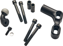 Ciro Gen 2 Black Perch Phone Mount Kit for 1996-2025 Harley Indian 55151