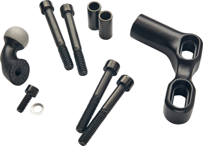 Ciro Gen 2 Black Perch Phone Mount Kit for 1996-2025 Harley Indian 55151