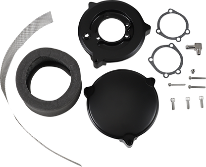 Drag Specialties Black Dragtron II Air Cleaner Filter Kit for 1988-2006 Harley
