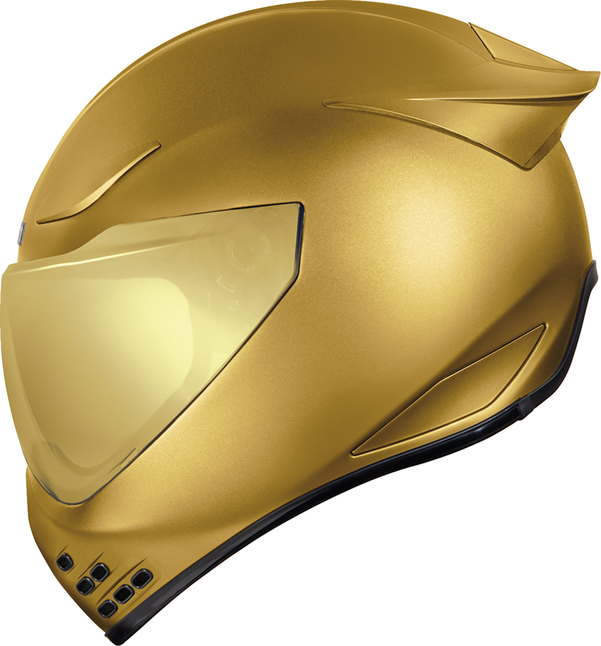 Icon Domain Cornelius Gold Unisex Adult Motorcycle Riding Full Face Helmet