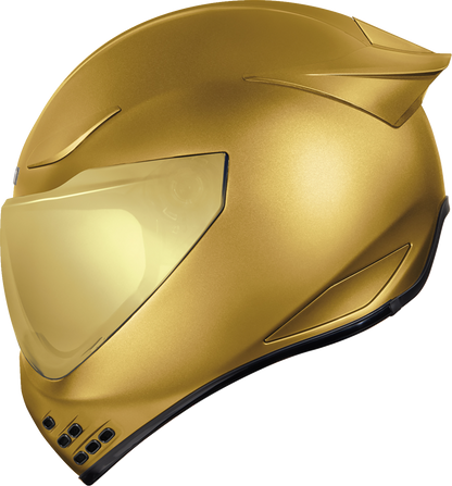 Icon Domain Cornelius Gold Unisex Adult Motorcycle Riding Full Face Helmet