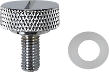 Drag Specialties Chrome 1/4-28 Seat to Fender Mount Knob Bolt Harley Davidson