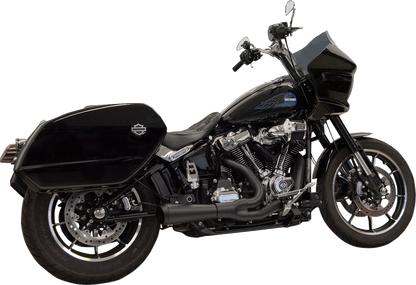 Bassani Ripper Black 2-1 Exhaust System fits 2025 Harley Softail FLHC FXLRST