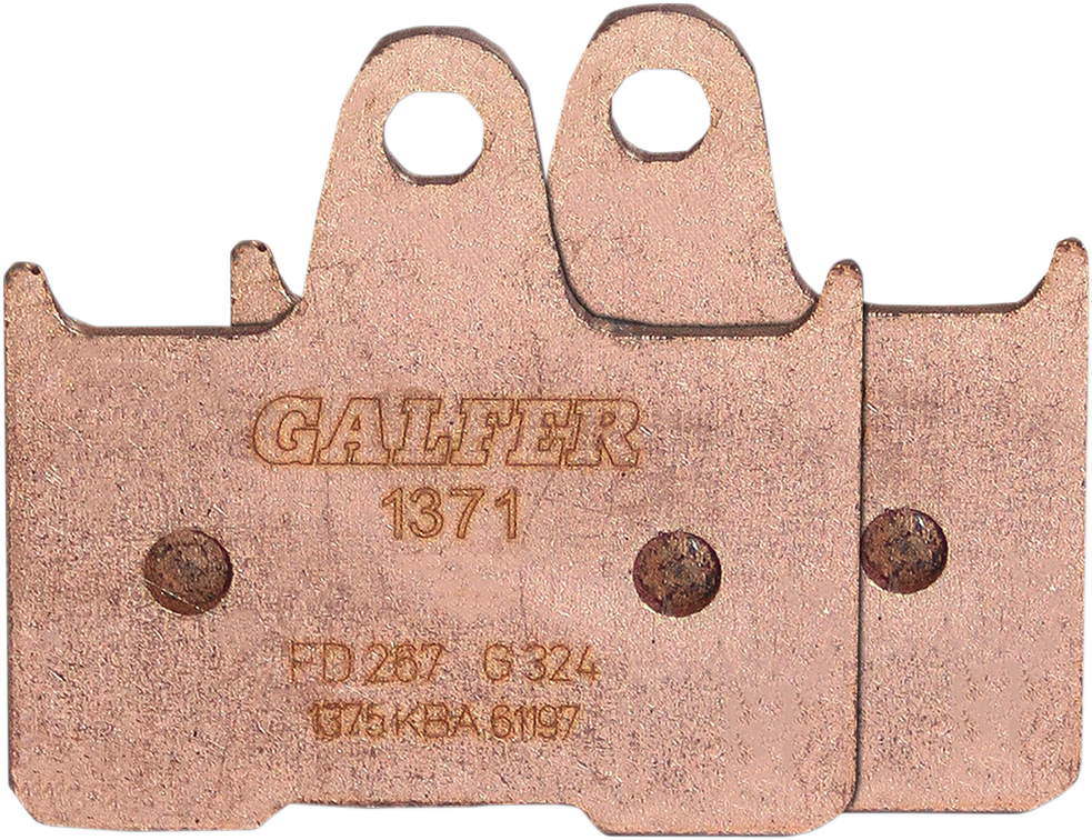 Galfer Sintered Rear Brake Pads for 2014-2022 Harley Sportster 883 1200 XLC XLX