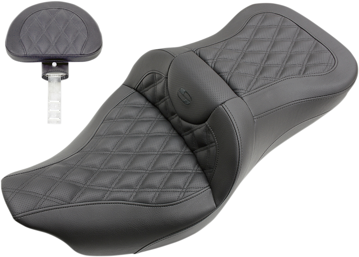 Saddlemen Roadsofa Gel Seat fits 2008-2024 Harley Touring Street Road Glide