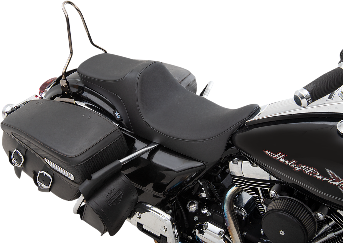 Drag Specialties Predator III Smooth Seat fits 2008-2024 Harley Touring FLHX