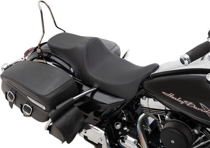 Drag Specialties Predator III Smooth Seat fits 2008-2025 Harley Touring FLHX