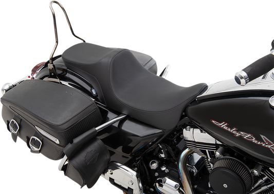 Drag Specialties Predator III Smooth Seat fits 2008-2024 Harley Touring FLHX
