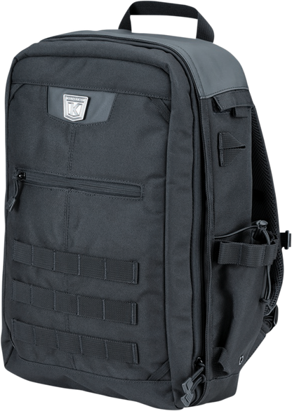 Kuryakyn 5257 Black Momentum Runaway Motorcycle Riding Street Casual Backpack